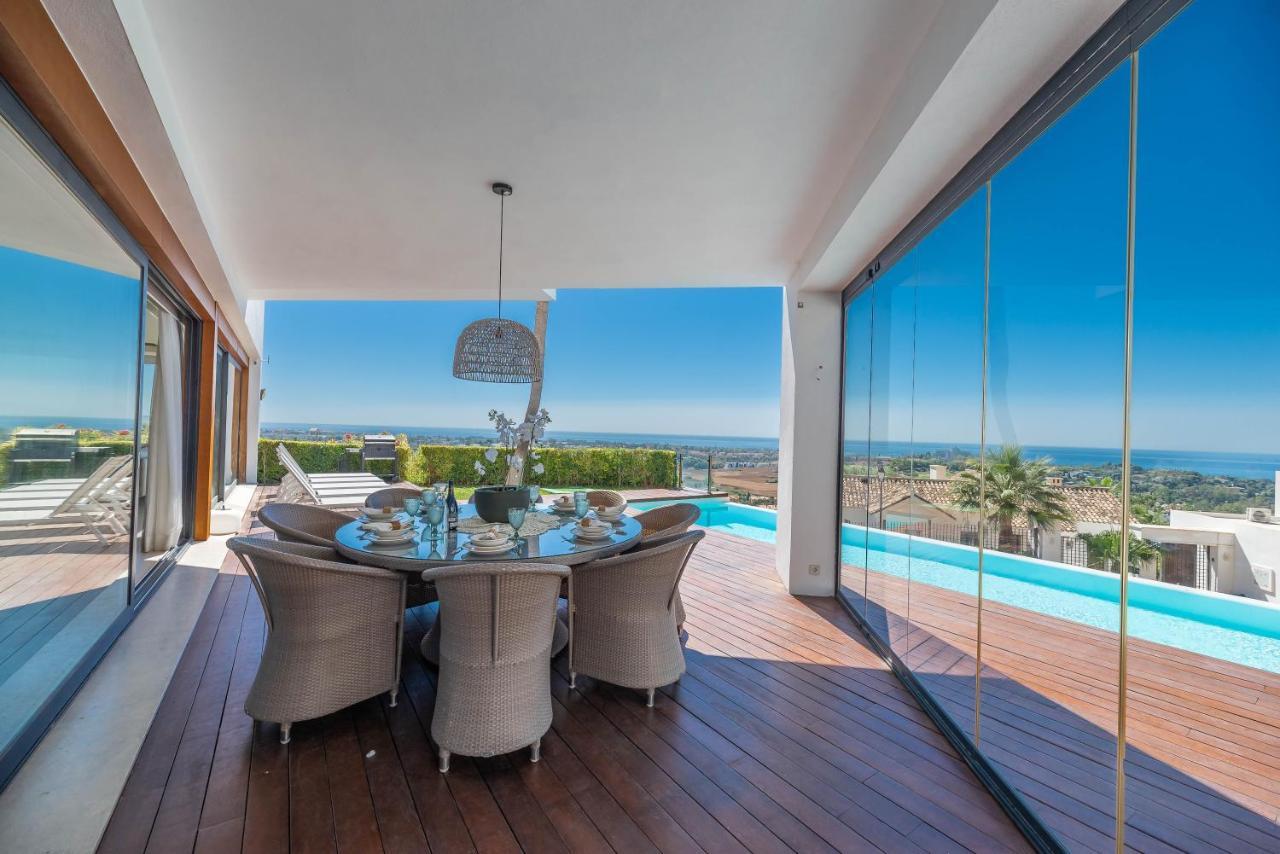 Vacation Marbella I Villa Paraiso The View, Infinity Heated Pool, Sea View, 24-7 Security, Golf Courses Естепона Екстер'єр фото