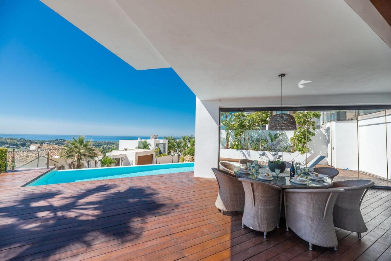 Vacation Marbella I Villa Paraiso The View, Infinity Heated Pool, Sea View, 24-7 Security, Golf Courses Естепона Екстер'єр фото